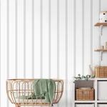 Advantage Bobbin Stripe - Grey Wallpaper | Buy Online Advantage Bobbin Stripe wallpaper, color Grey, SKU 4203-27577