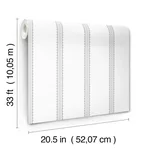 Advantage Bobbin Stripe - Grey Wallpaper | Buy Online Advantage Bobbin Stripe wallpaper, color Grey, SKU 4203-27577