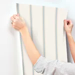 Advantage Bobbin Stripe - Light Blue Wallpaper | Buy Online Advantage Bobbin Stripe wallpaper, color Light Blue, SKU 4203-27578
