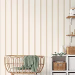 Advantage Bobbin Stripe - Light Brown Wallpaper | Buy Online Advantage Bobbin Stripe wallpaper, color Light Brown, SKU 4203-27575