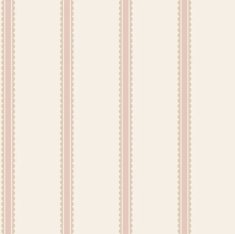 Advantage Bobbin Stripe wallpaper, color Pink, SKU 4203-27576