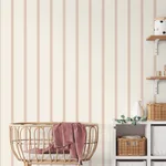 Advantage Bobbin Stripe - Pink Wallpaper | Buy Online Advantage Bobbin Stripe wallpaper, color Pink, SKU 4203-27576