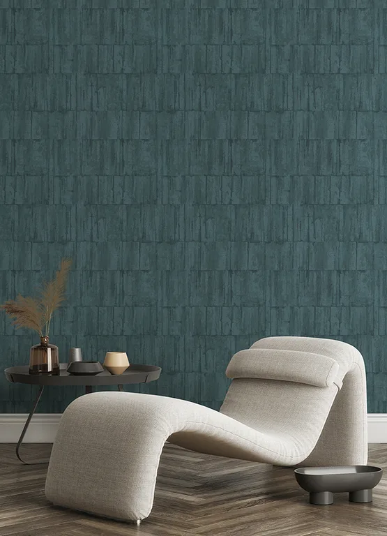 Advantage Buck wallpaper, color Teal, SKU 4096-560336