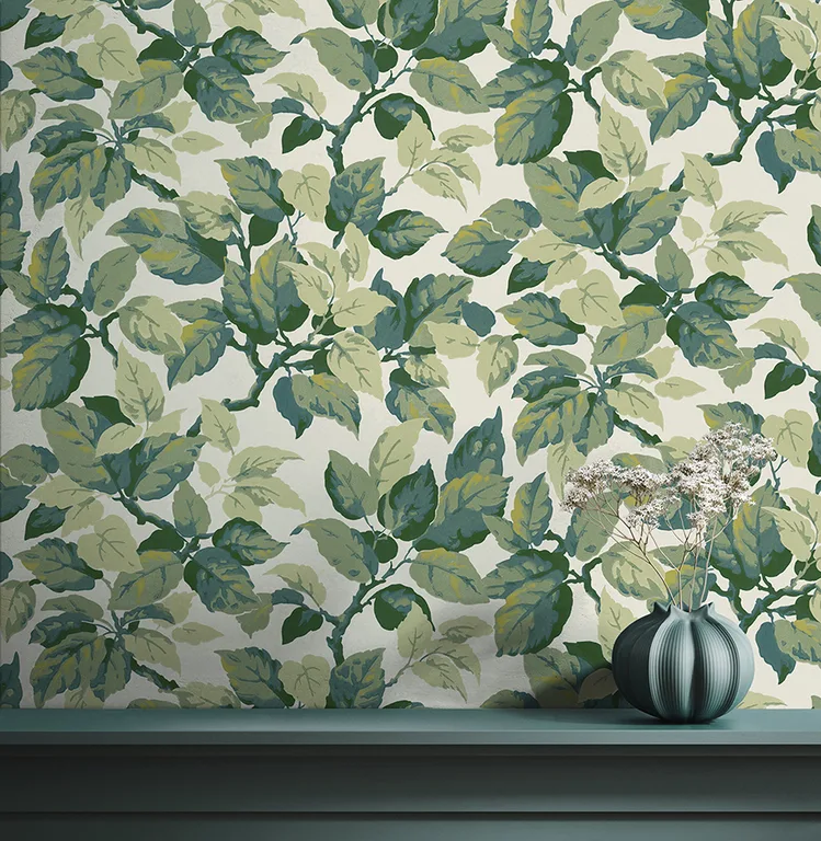 Advantage Canopy wallpaper, color Green, SKU 4164-M1804