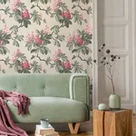 Advantage Chestnut - Pink Wallpaper | Buy Online Advantage Chestnut wallpaper, color Pink, SKU 4164-M1822