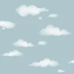 Advantage Cloudy Sky - Blue Wallpaper | Buy Online Advantage Cloudy Sky wallpaper, color Blue, SKU 4203-27568