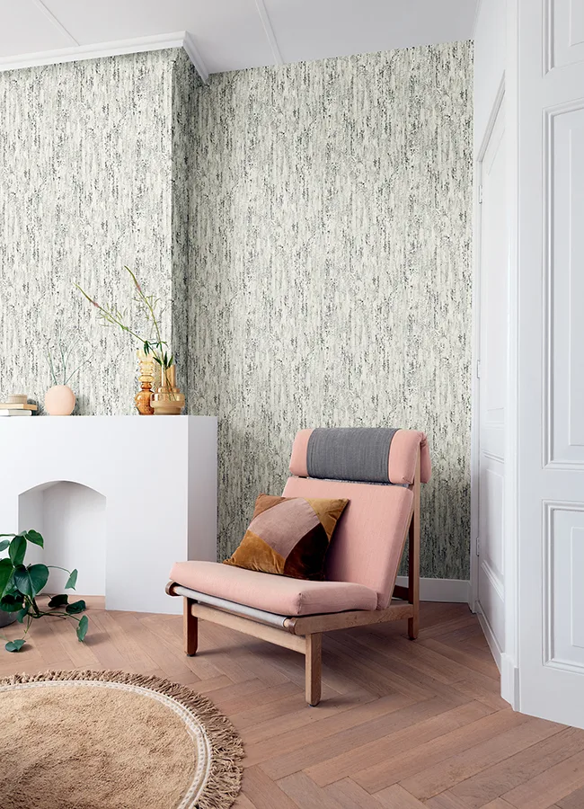 Advantage Colm wallpaper, color Charcoal, SKU 4096-554045