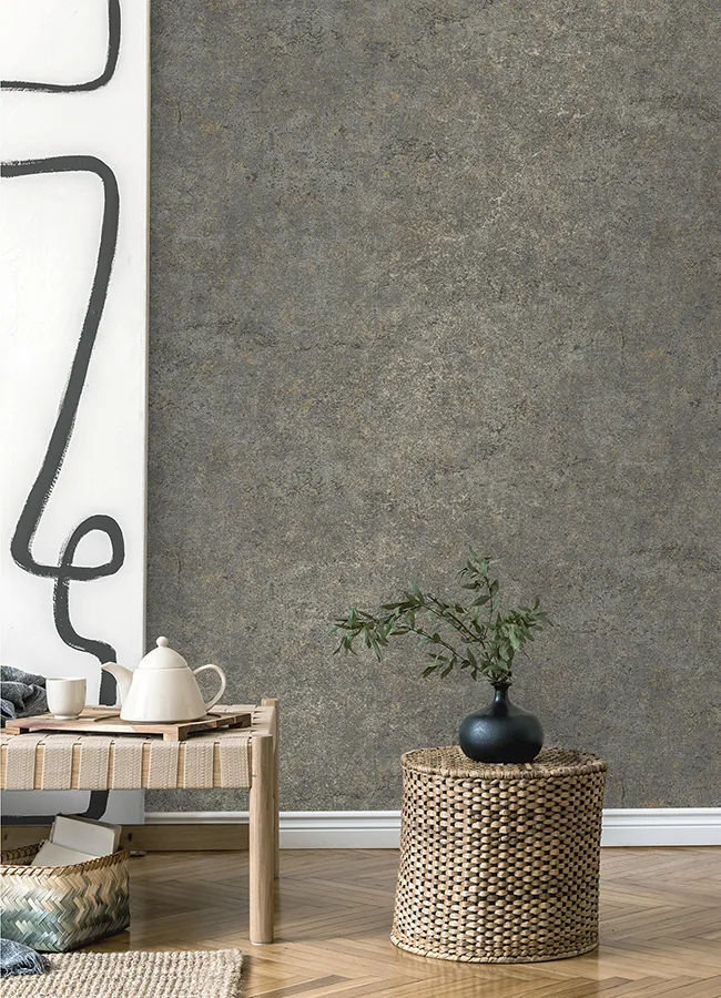 Advantage Colt wallpaper, color Charcoal, SKU 4125-26754