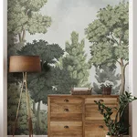 Advantage Delamere wallpaper, color Green, SKU 4164-50944