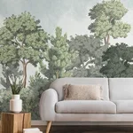 Advantage Delamere wallpaper, color Green, SKU 4164-50944