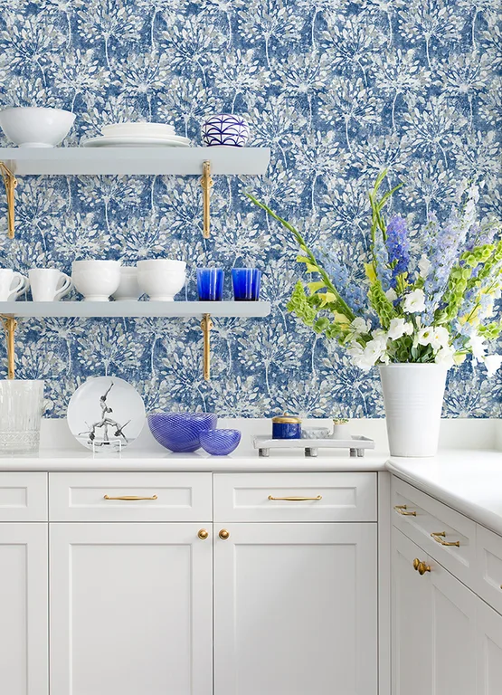 Advantage Dori wallpaper, color Blue, SKU 2980-26187