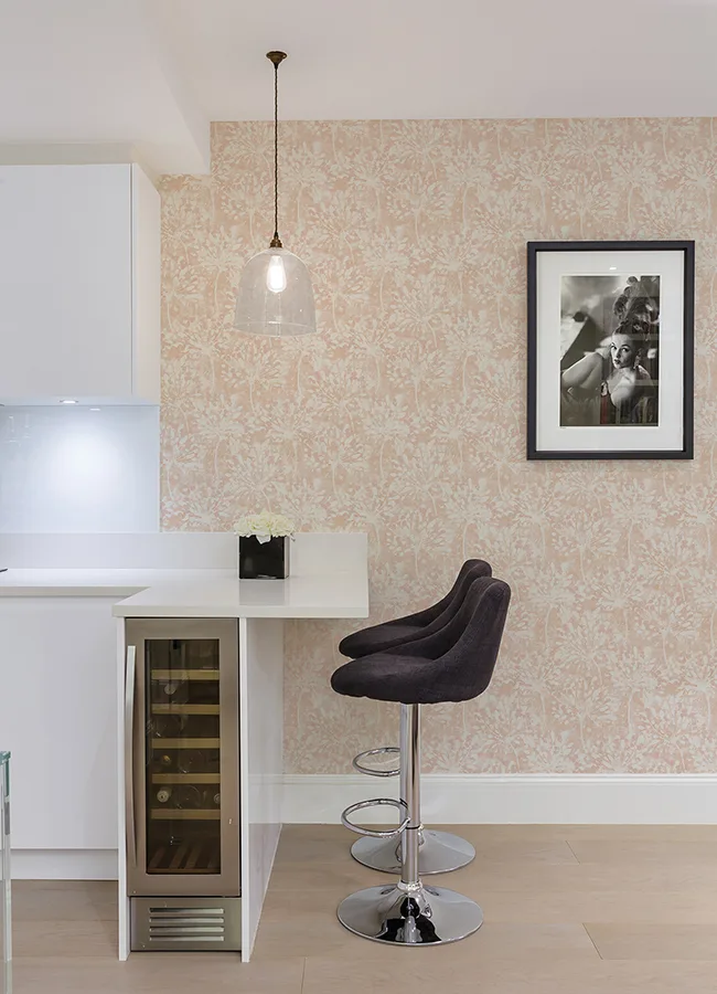 Advantage Dori wallpaper, color Blush, SKU 2980-26189