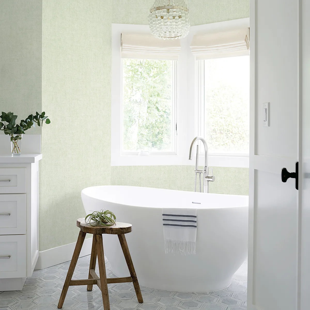 Advantage Emalia wallpaper, color Light Green, SKU 2979-37334-2