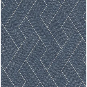 Advantage Ember wallpaper, color Indigo, SKU 4125-26727