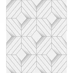 Advantage Filmore - White Wallpaper | Buy Online Advantage Filmore wallpaper, color White, SKU 4020-61400
