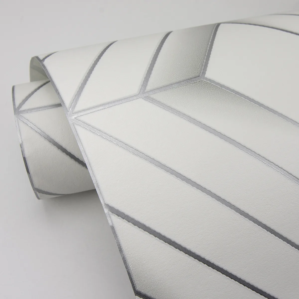 Advantage Filmore wallpaper, color White, SKU 4020-61400