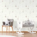 Advantage Floating Balloons - Pink Wallpaper | Buy Online Advantage Floating Balloons wallpaper, color Pink, SKU 4203-27555