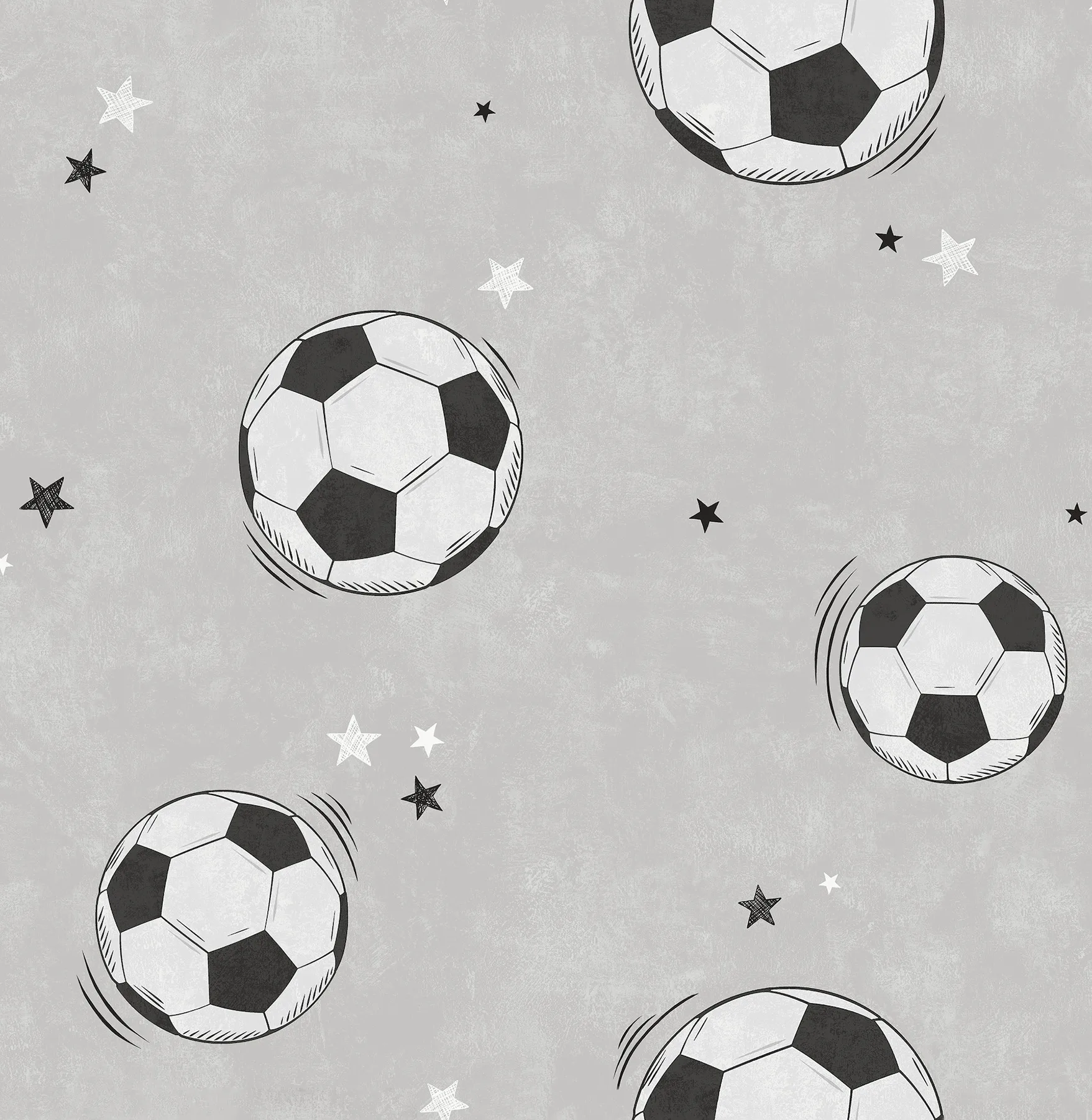 Advantage Footballs wallpaper, color Grey, SKU 4203-27590