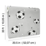 Advantage Footballs - Grey Wallpaper | Buy Online Advantage Footballs wallpaper, color Grey, SKU 4203-27590