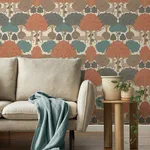 Advantage Forest of Arden - Apricot Wallpaper | Buy Online Advantage Forest of Arden wallpaper, color Apricot, SKU 4164-M1851