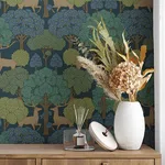 Advantage Forest of Arden - Blue Wallpaper | Buy Online Advantage Forest of Arden wallpaper, color Blue, SKU 4164-M1850