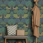 Advantage Forest of Arden - Blue Wallpaper | Buy Online Advantage Forest of Arden wallpaper, color Blue, SKU 4164-M1850