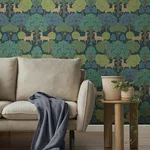 Advantage Forest of Arden - Blue Wallpaper | Buy Online Advantage Forest of Arden wallpaper, color Blue, SKU 4164-M1850