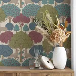Advantage Forest of Arden - Merlot Wallpaper | Buy Online Advantage Forest of Arden wallpaper, color Merlot, SKU 4164-M1852