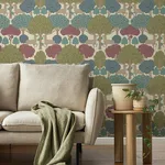 Advantage Forest of Arden - Merlot Wallpaper | Buy Online Advantage Forest of Arden wallpaper, color Merlot, SKU 4164-M1852
