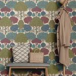 Advantage Forest of Arden - Merlot Wallpaper | Buy Online Advantage Forest of Arden wallpaper, color Merlot, SKU 4164-M1852