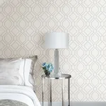 Advantage Frege wallpaper, color Silver, SKU 4025-82525