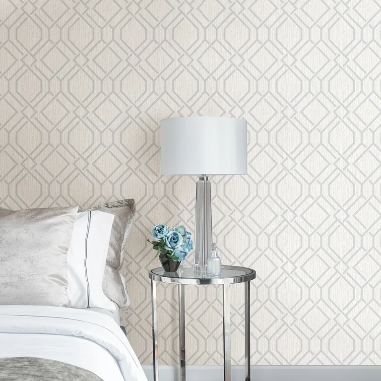 Advantage Frege wallpaper, color Silver, SKU 4025-82525