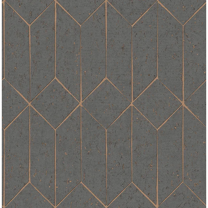 Advantage Hayden wallpaper, color Charcoal, SKU 4125-26701