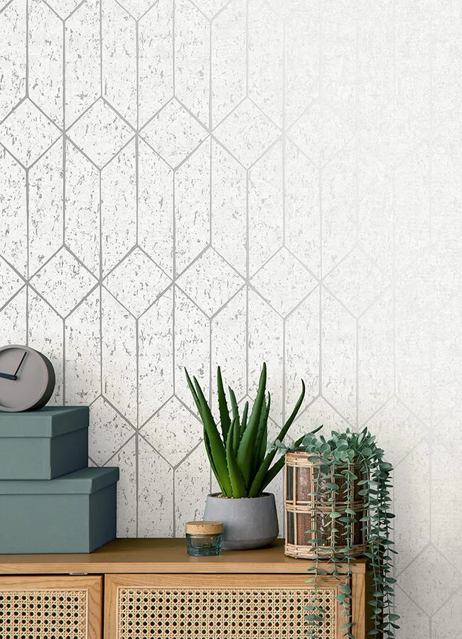 Advantage Hayden - White Wallpaper | Buy Online Advantage Hayden wallpaper, color White, SKU 4125-26700
