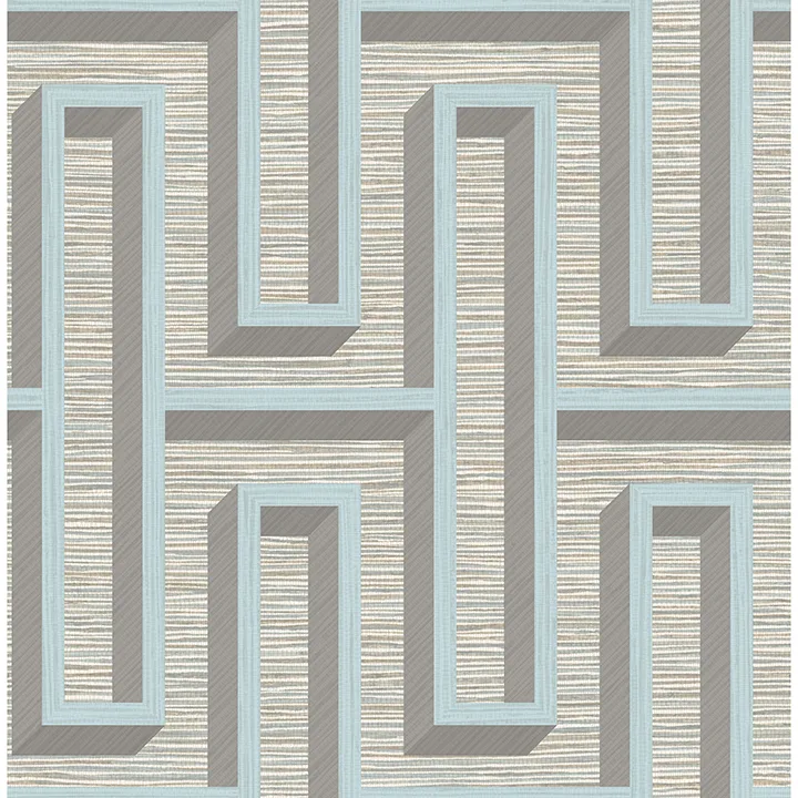 Advantage Henley wallpaper, color Light Blue, SKU 4125-26724
