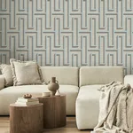 Advantage Henley - Light Blue Wallpaper | Buy Online Advantage Henley wallpaper, color Light Blue, SKU 4125-26724