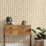 Advantage Henley - Taupe Wallpaper | Buy Online Advantage Henley wallpaper, color Taupe, SKU 4125-26721