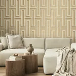 Advantage Henley - Taupe Wallpaper | Buy Online Advantage Henley wallpaper, color Taupe, SKU 4125-26721