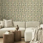 Advantage Henley - Teal Wallpaper | Buy Online Advantage Henley wallpaper, color Teal, SKU 4125-26723