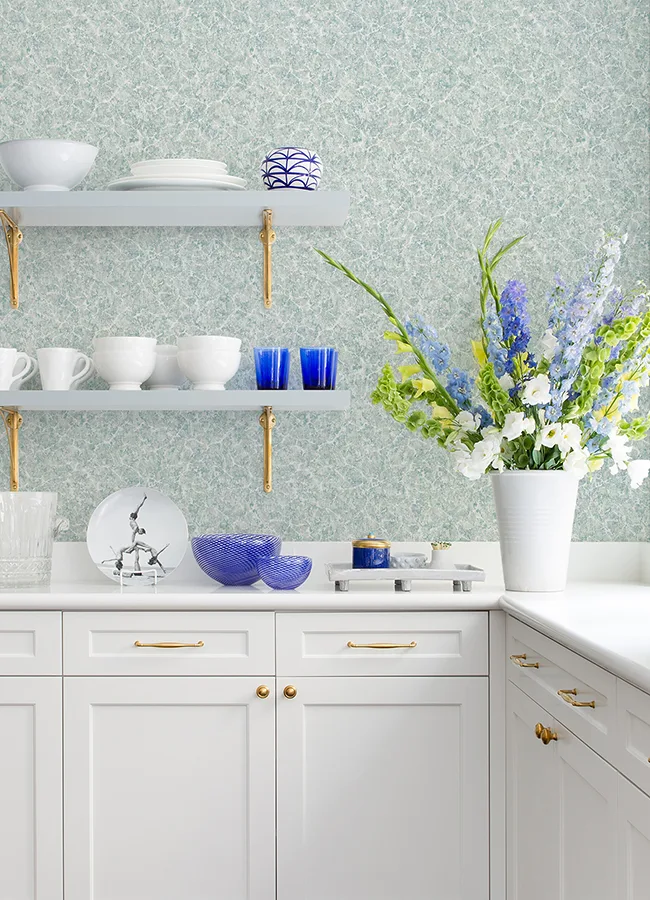 Advantage Hepworth - Blue Wallpaper | Buy Online Advantage Hepworth wallpaper, color Blue, SKU 2980-26180