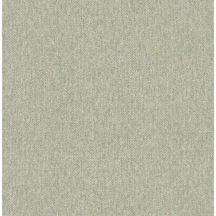 Advantage Herringbone wallpaper, color Green, SKU 4164-M1823