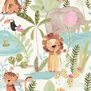 Advantage In The Jungle wallpaper, color Multicolor, SKU 4203-27558