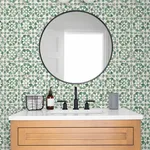 Advantage Izeda - Green Wallpaper | Buy Online Advantage Izeda wallpaper, color Green, SKU 2980-26193