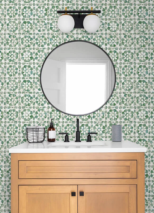 Advantage Izeda wallpaper, color Green, SKU 2980-26193