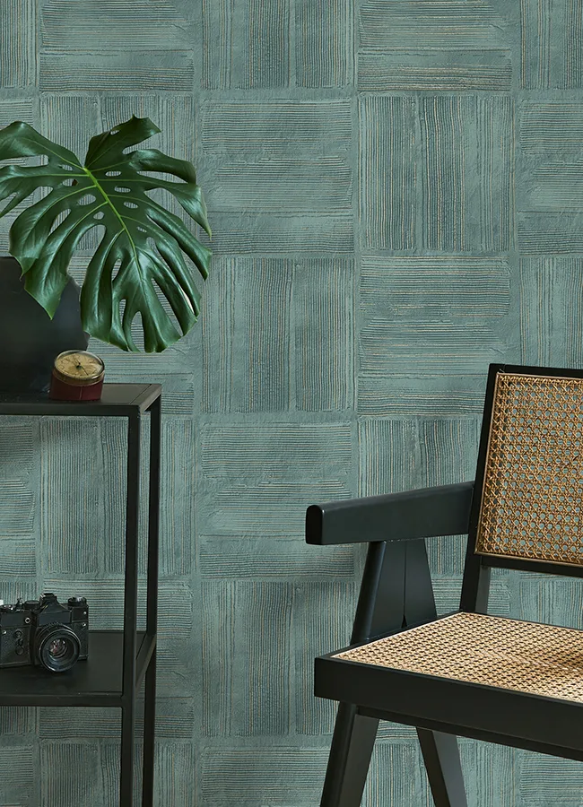 Advantage Jasper - Teal Wallpaper | Buy Online Advantage Jasper wallpaper, color Teal, SKU 4125-26737