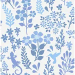Advantage Karina - Blue Wallpaper | Buy Online Advantage Karina wallpaper, color Blue, SKU 2980-26171