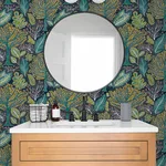 Advantage Kiah - Blue Wallpaper | Buy Online Advantage Kiah wallpaper, color Blue, SKU 2980-26186