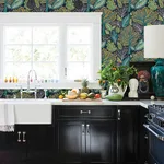 Advantage Kiah - Blue Wallpaper | Buy Online Advantage Kiah wallpaper, color Blue, SKU 2980-26186