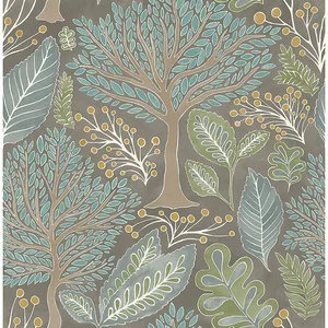 Advantage Kiah wallpaper, color Taupe, SKU 2980-26182