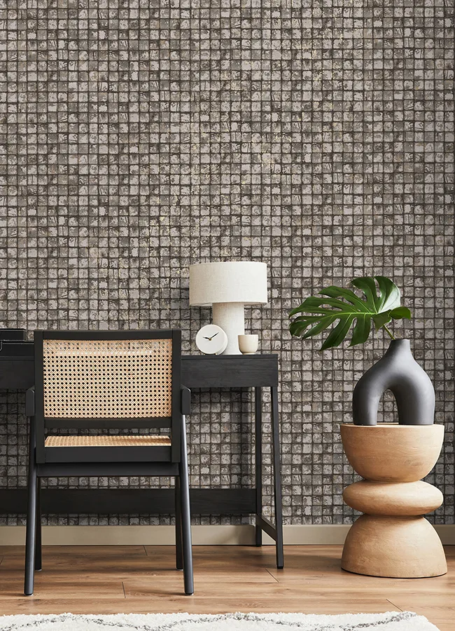Advantage Kingsley - Grey Wallpaper | Buy Online Advantage Kingsley wallpaper, color Grey, SKU 4125-26756